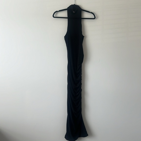 SOLD - NWT SER.O.YA Black Delta Midi Dress Bodycon Size Small Reg. $295 - Picture 6 of 13